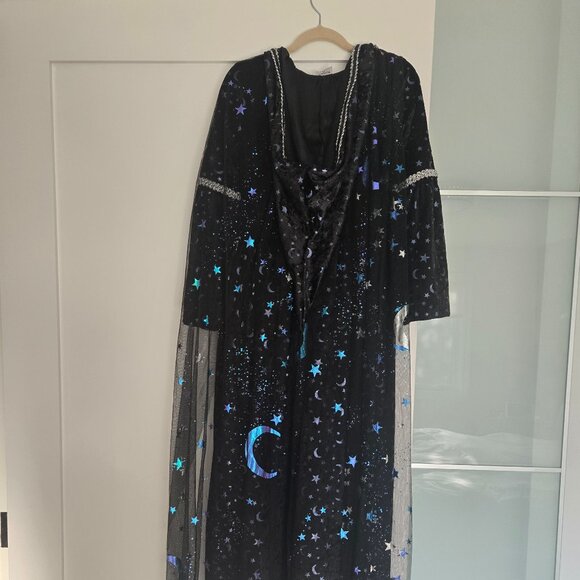 Girls Midnight Sorceress Costume - Picture 4 of 5